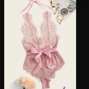 Large one piece lingerie